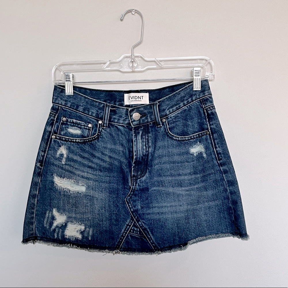 EVIDNT Jean Skirt
